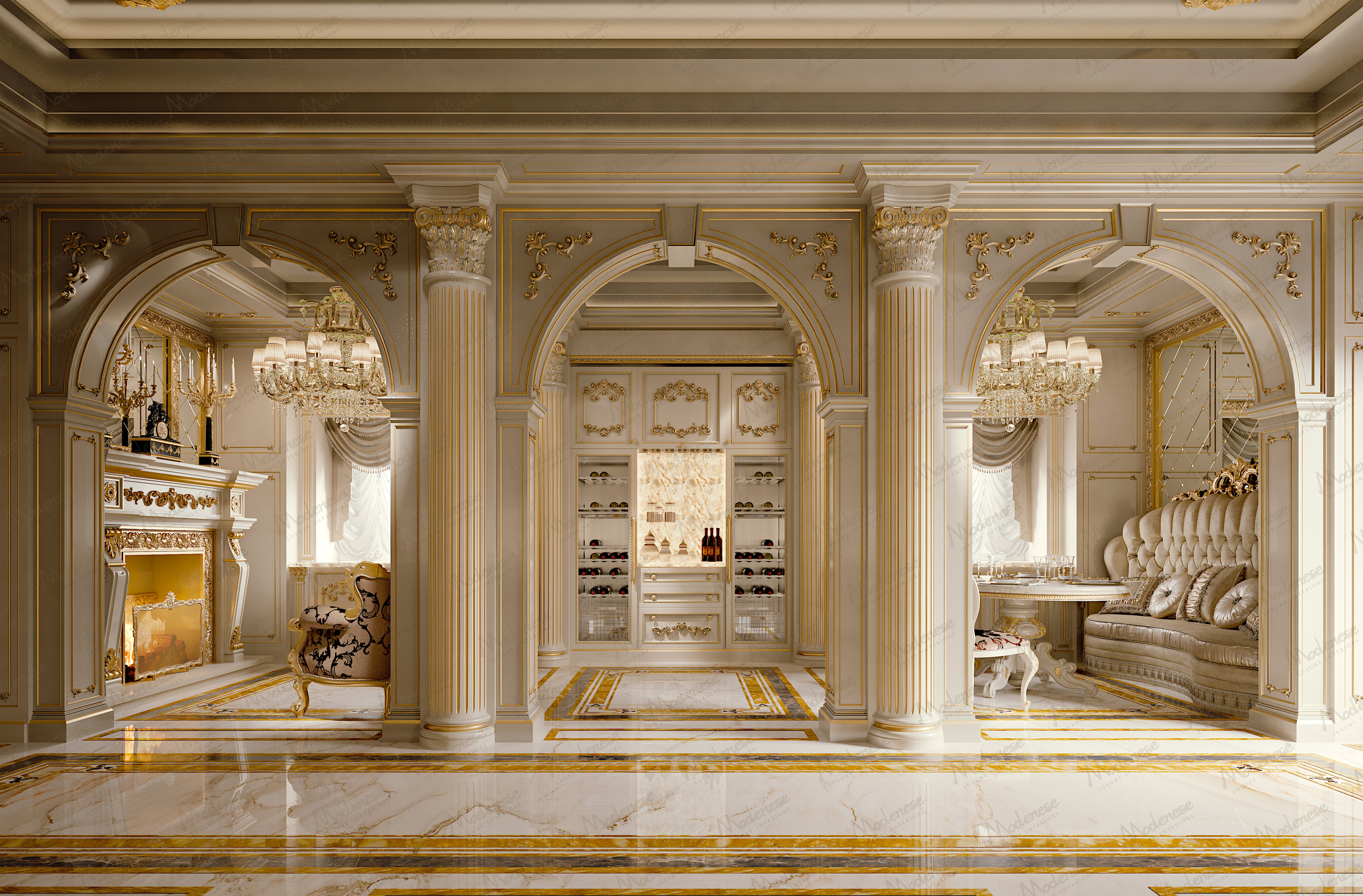 Luxury Custom Made Kitchen in Bridle Path, Canada by Modenese Bespoke - image 01