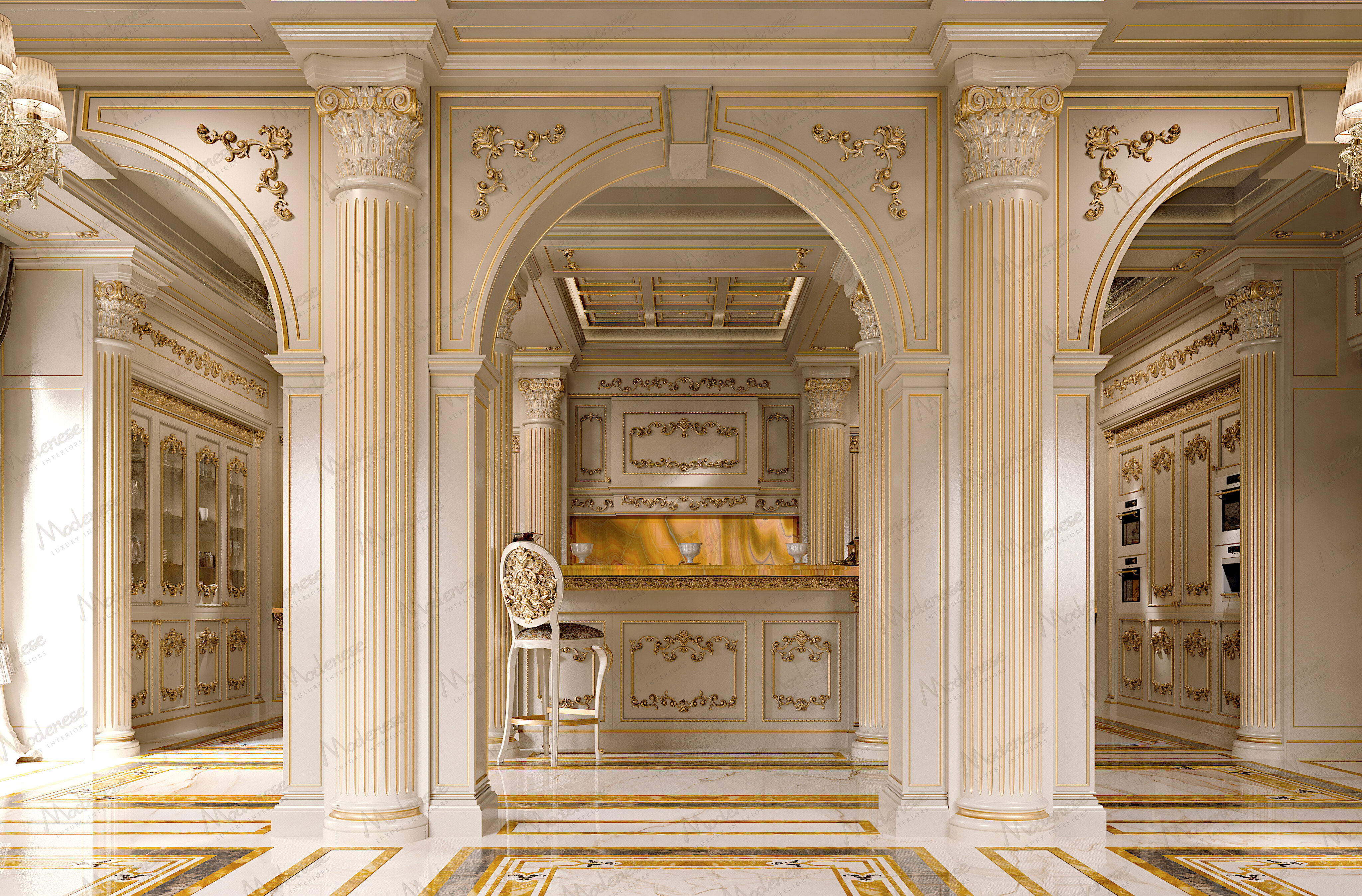 Luxury Custom Made Kitchen in Bridle Path, Canada by Modenese Bespoke - image 03