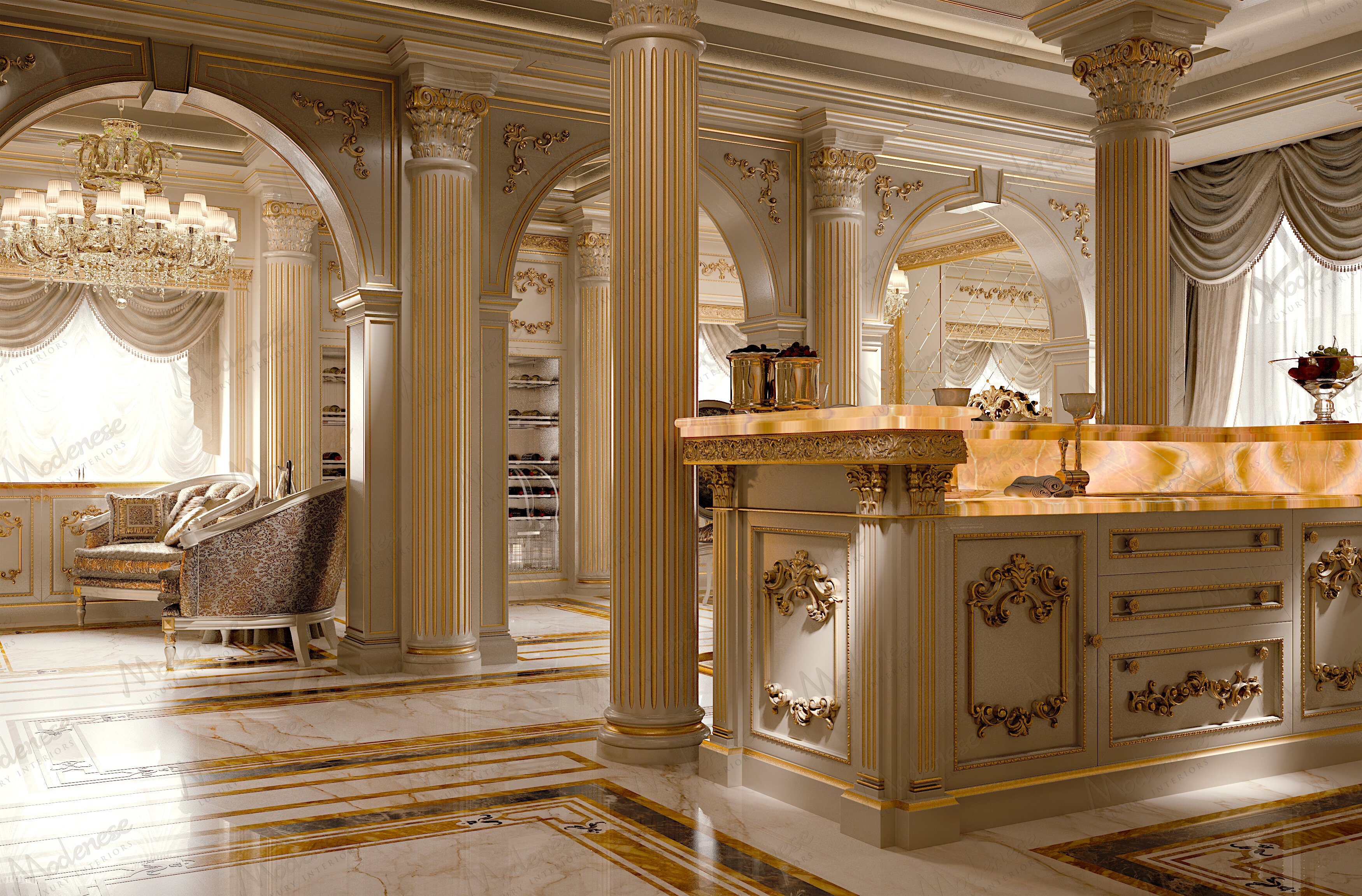 Luxury Custom Made Kitchen in Bridle Path, Canada by Modenese Bespoke - image 05