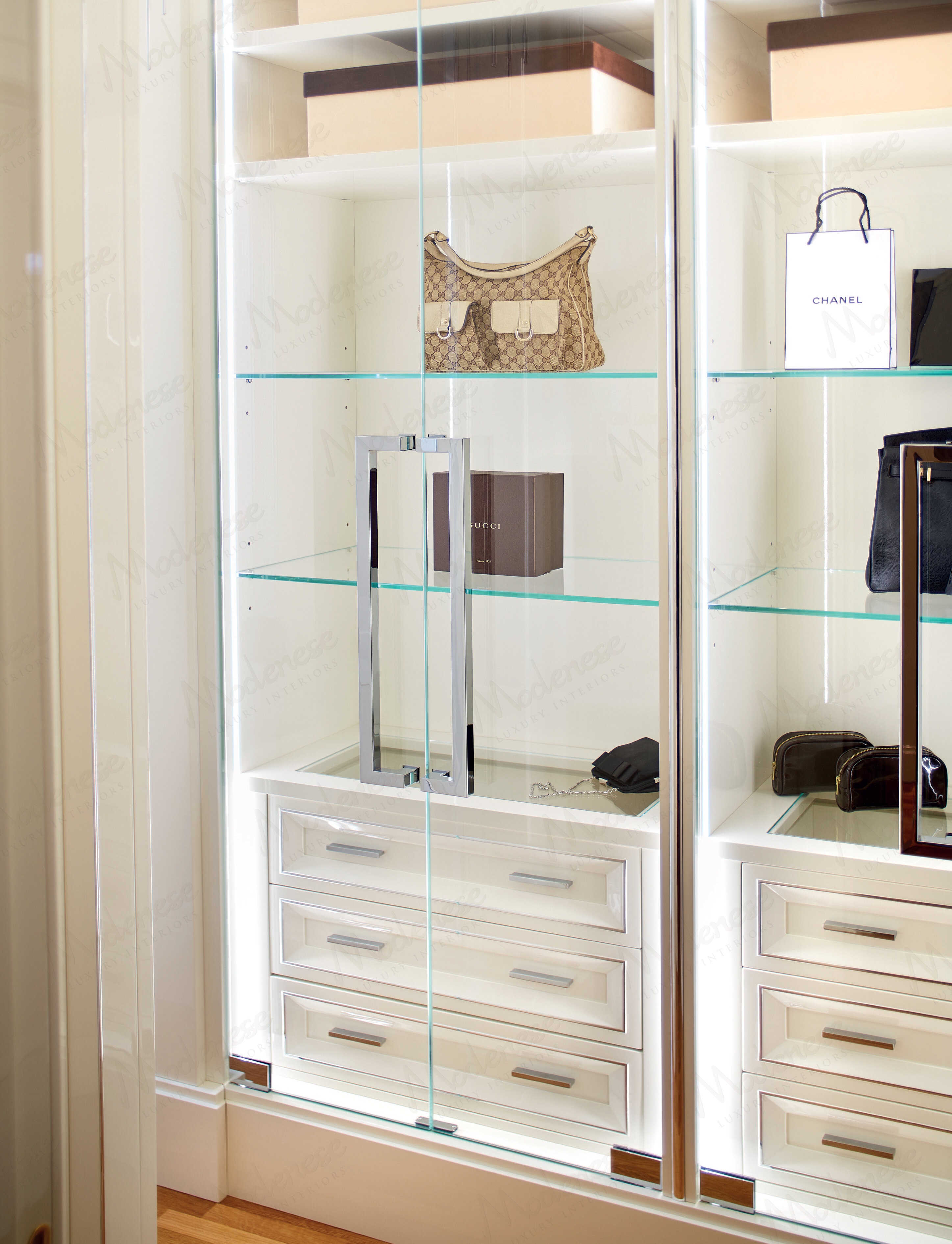 Luxury Walk-In Closet Project in Beverly Hills, Los Angeles 02 Luxury Walk-In Closet Project in Beverly Hills, Los Angeles by Modenese Bespoke - image 02