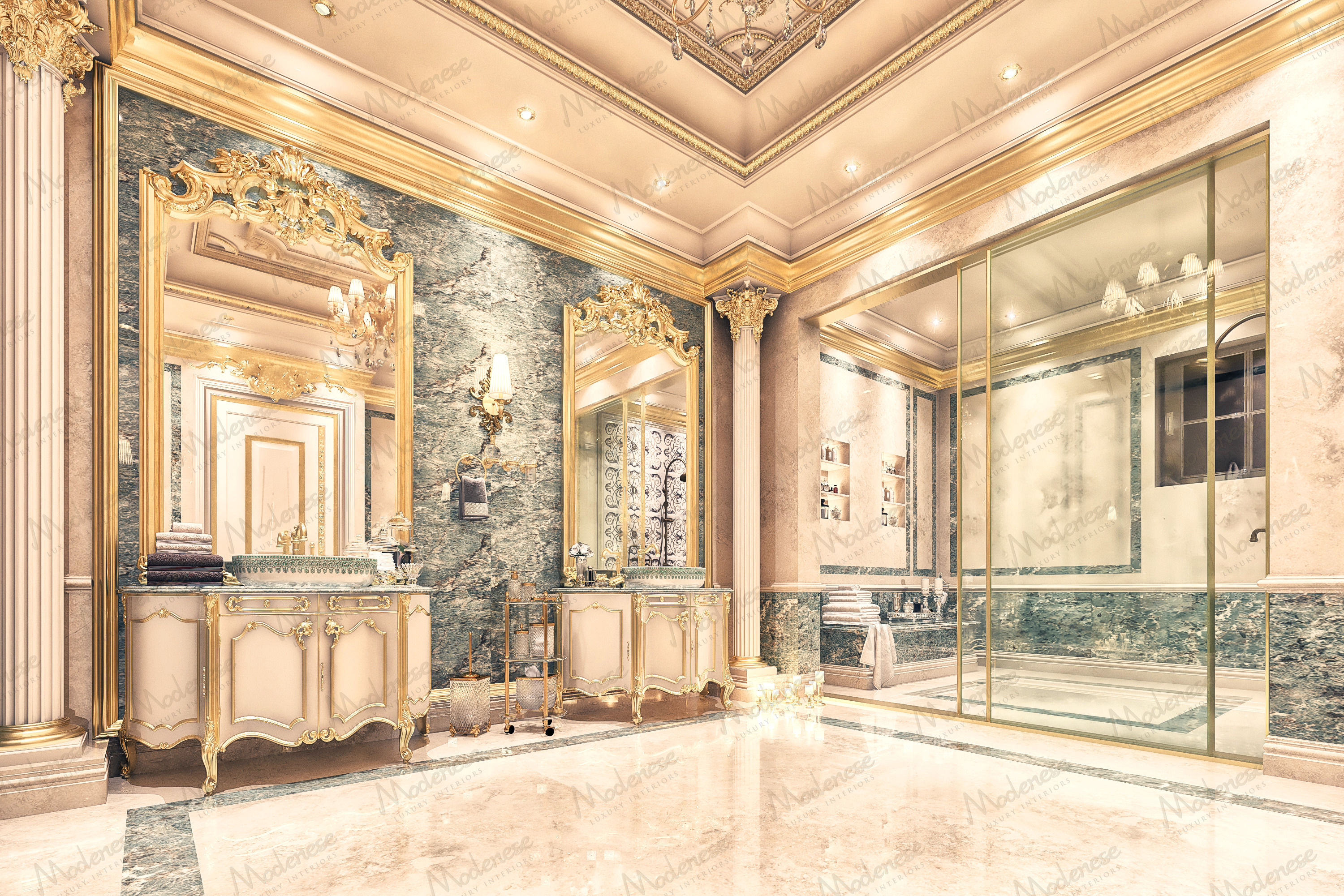 Bathroom project in Lagos, Nigeria — Modenese Luxury Interiors