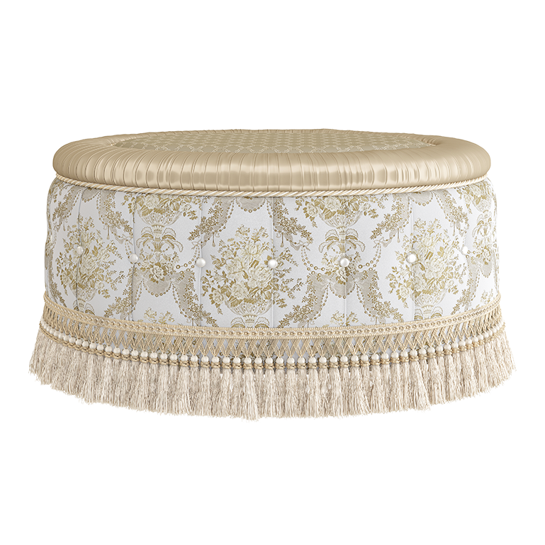 17506 Oval Pouf